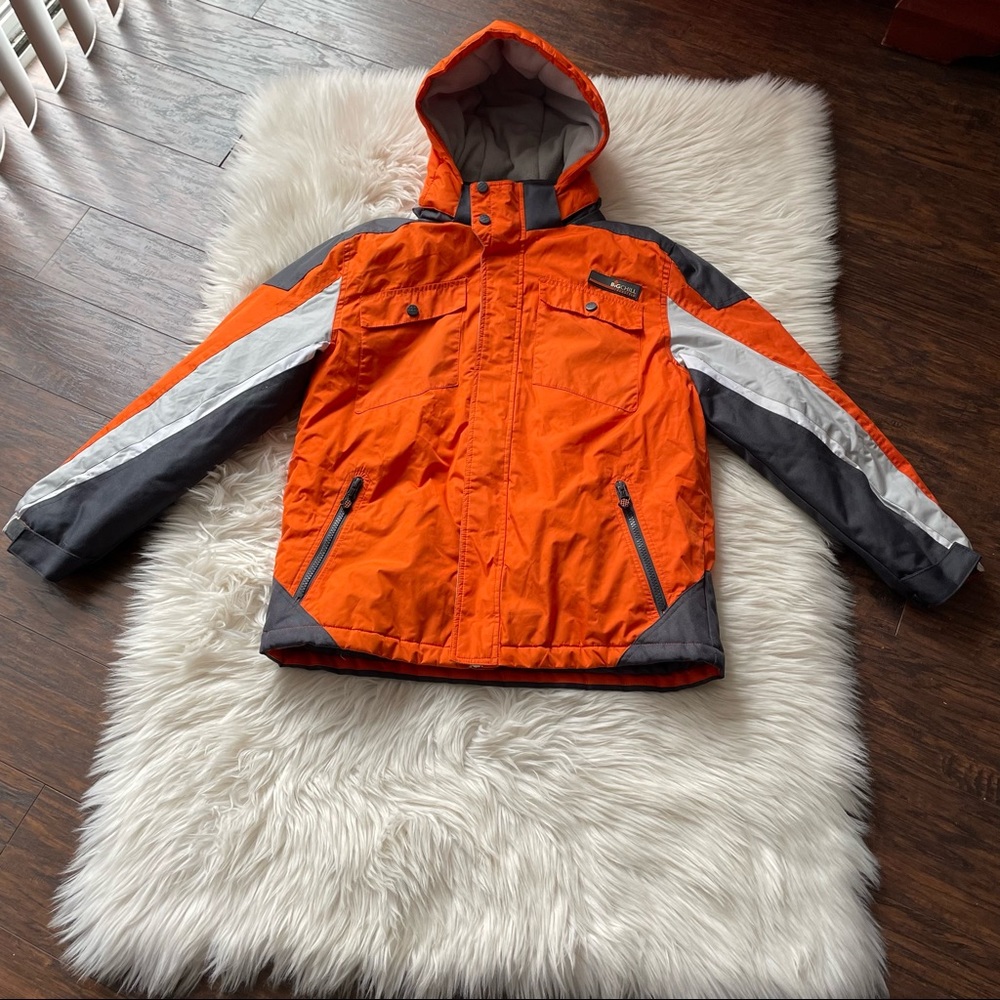 Big Chill Boys Warm Winter Orange Jacket
